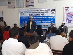 Certificate Distribution Ceremony